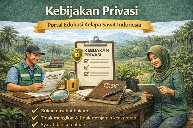 Kebijakan Privasi Portal Edukasi Kelapa Sawit Indonesia