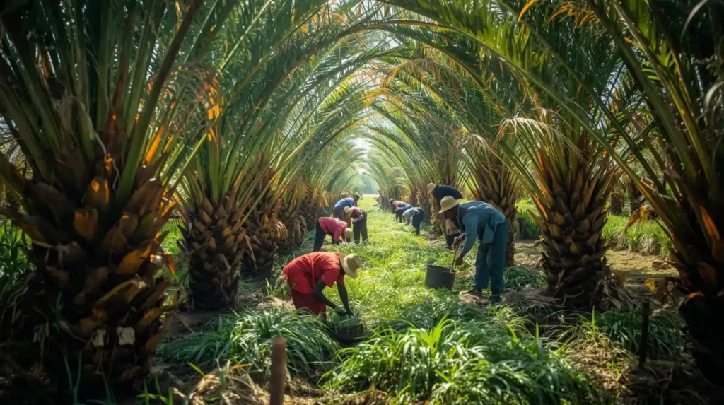 Para Pekerja Perkebunan Sawit