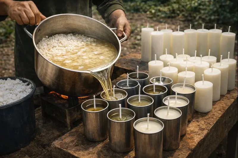 Pembuatan Lilin Dari Sawit
