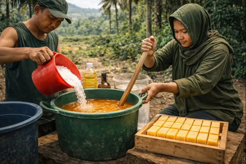 Pembuatan Sabun Dari Minyak Sawit